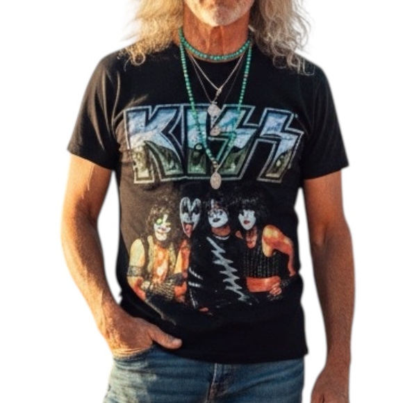 Philcos Other - Philcos Black KISS Graphic Rock T-shirt Men’s Medium